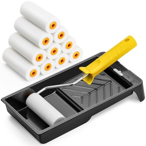 Ensemble de rouleaux de peinture en mousse pour masquer les défauts des boiseries - 2