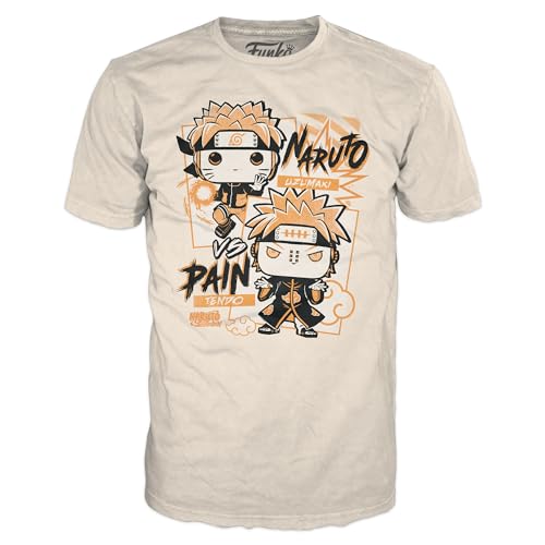 Funko Pop! Boxed Tee: Naruto - Naruto Uzumaki vs Pain Tendo - 3XL