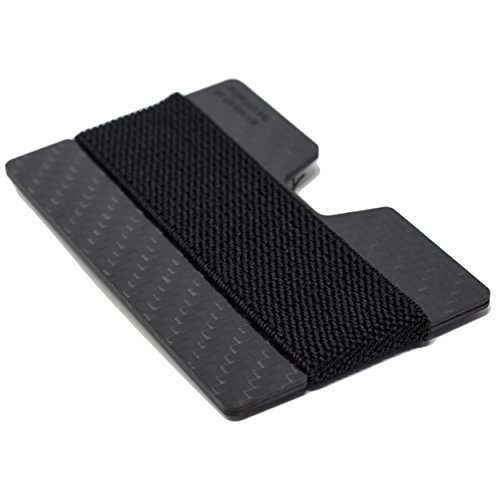 Carbon Fiber Wallet - Front Pocket Wallet for Men made with Real Carbon Fiber