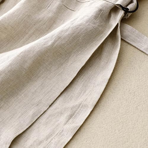 Chaleco de lino para mujer holgado que evita el calor con total ligereza casual 4