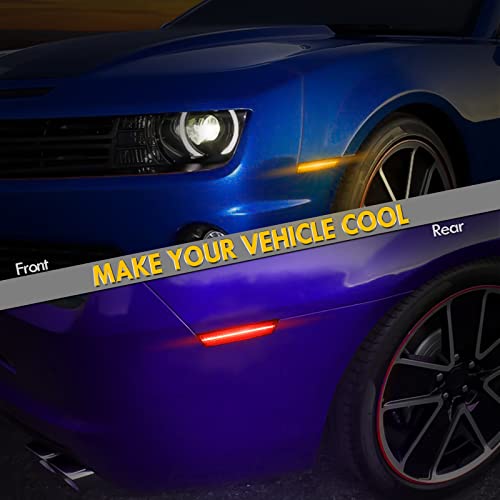 Feux de balisage LED pour remplacer réflecteurs Camaro