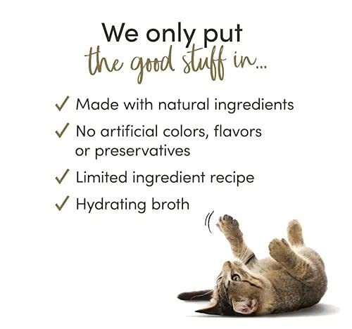 Applaws Additive Free Canned Cat Food In Broth In 3 Flavors: (4) Tuna, (4) Ocean Fish And (4) Chicken With Pumpkin (12 Cans Total, 2.47 Ounces Each) Plus Silicone Lid - 13 Items Total #TOP4