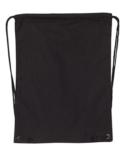 UltraClub by Liberty Bags Cotton Drawstring Backpack (8875)3