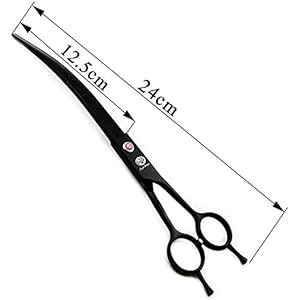 Purple-Dragon-90-inch-Twin-Tails-Downward-Curved-Blade-Pet-Grooming-Scissors-Dog-Hair-Cutting-Shears-with-Bag-for-Professional-Left-Handed-or-Right-Hand-Pet-Grooomer-Black-Downward-Curved - Cucciolini Doodles   Purple-Dragon-90-inch-Twin-Tails-Downward-Curved-Blade-Pet-Grooming-Scissors-Dog-Hair-Cutting-Shears-with-Bag-for-Professional-Left-Handed-or-Right-Hand-Pet-Grooomer-Black-Downward-Curved