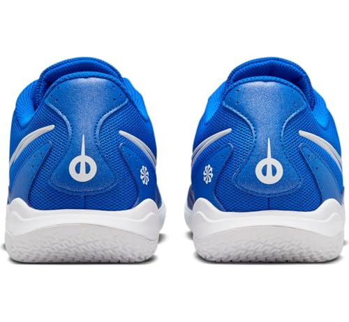 Nike Tiempo Legend 10 Academy Indoor/Court Low-Top Soccer Shoes (DV4341-400, Soar/White) Size 8.53