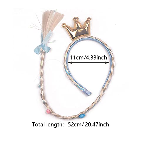 Accessorio per Capelli Treccia Principessa, 2