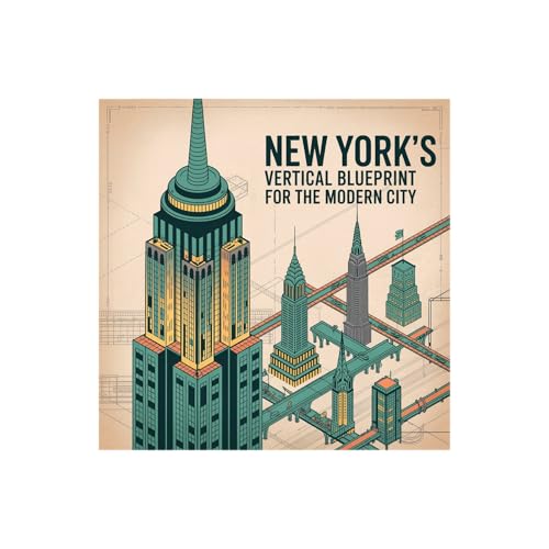 『New York's Vertical Blueprint for the Modern City』のカバーアート