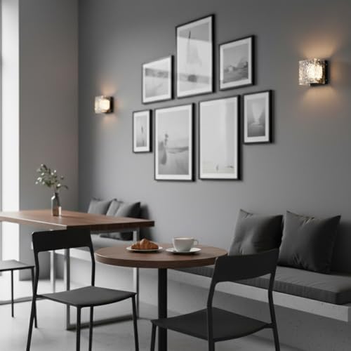 Evita deslumbramientos en el salón con este aplique de pared LED rectangular 7