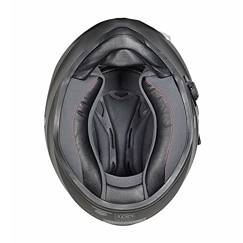 Torc T15B Bluetooth Integrated Full Face Motorcycle Helmet With Graphic (Gloss Black Stay Gold, Large) #TOP5