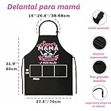 Zoom IMG-2 jbniuay regalo mamma grembiule nera Zoom IMG-2 jbniuay regalo mamma grembiule nera