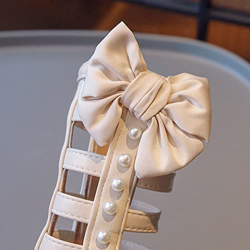 Girls' Sandals Summer Side Zipper Children's Sandals Little Girls' Fashion Princess Shoes Girls Flip Flops Size 52