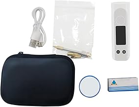 Tyatocepy Soldador inalámbrico portátil de 75 W, regulación de voltaje, calentamiento rápido, pantalla LCD, soldadura, carga, modelo 2500 mAh, color blanco, duradero