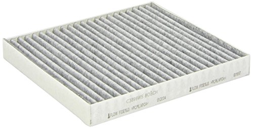 BOSCH C3899WS Activated Charcoal Workshop Cabin Air Filter - Compatible With Select Chrysler Sebring, 200; Dodge Avenger, Caliber, Journey; Jeep Compass, Patriot