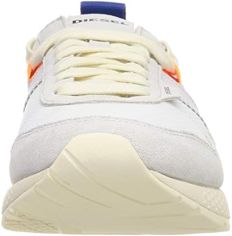 Diesel Men's SKB S-KB Low Run Sneakers, Star White, 10.5 | Image 1