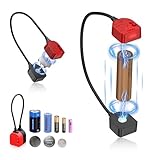 JJC ポータブルバッテリーテスター 1.5v/3v/3.7v電池チェッカー LR44 LR41 単1 単2 単3 単4 CR2032 CR2025 CR1616 CR123A 18650 14500 16340などに対応 磁着式 コンパクト 3段階LED 電池残量測定簡単 家庭&旅行用