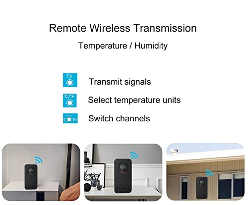Lancoon-Digital-Weather-Station-Outdoor-Sensor-with-Remote-Control-Indoor-Comfort-Indication-Outdoor-Temperature-and-Humidity-Backlight-for-Living-Room-Home