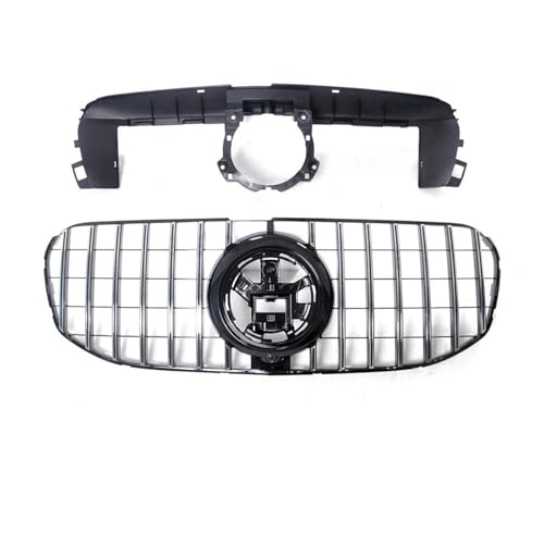 Calandre supérieure Mercedes GLS X167 pare-chocs maille argentée