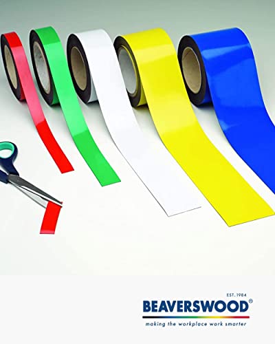 Cinta magnética de acero flexible verde de alta visibilidad 80mm x 10m fácil de limpiar 5