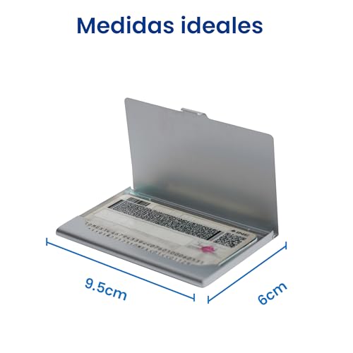 La Mejor Selección de Tarjetero de Aluminio los más recomendados. 24 Tarjetero de Aluminio marca Unda (3)