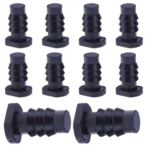 Waterslangstopset, 10 stuks slangstoppen voor druppelirrigatie, waterslangstop voor 8 mm slangen, ideaal voor gazon, tuin, terras, binnenplaats, irrigatie