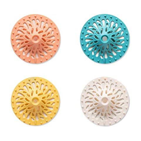 Clyhon 4 Stück Abflusssieb aus Silikon Cover