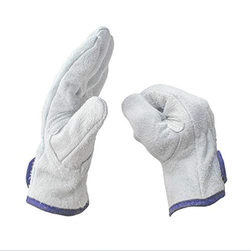Preisvergleich Produktbild HADMB Anti-Biss-Handschuhe Strapazierfähige Lederhandschuhe Für Catch Dog Cat Reptilien Gartenarbeit Anti-Scratch-Handschuhe