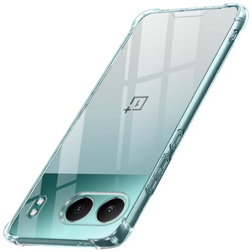 Image of TheGiftKart Crystal Clear Back Cover Case for OnePlus Nord 4 5G | Shock Proof 360 Protection | Hard Clear Back Cover Case for OnePlus Nord 4 5G (PC & TPU, Transparent Bumper)