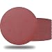 30 PCS 8-Inch NO-Hole PSA Aluminum Oxide Sanding Disc, Self Stick(5 Each of 80 100 120 180 240 400)