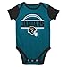 Outerstuff Newborn & Infant Teal/Black Jacksonville Jaguars Home Field Advantage Three-Piece Bodysuit, Bib & Booties Set