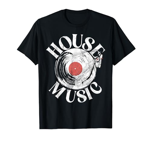 Música house EDM Rave DJ Electro Deep House Lover Camiseta