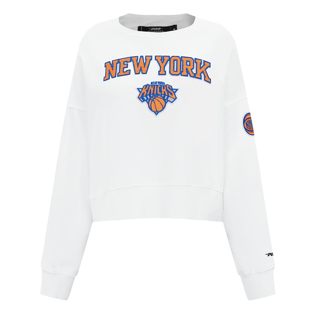 Pro Standard Womens NBA Classic Chenille Crewneck Sweatshirt