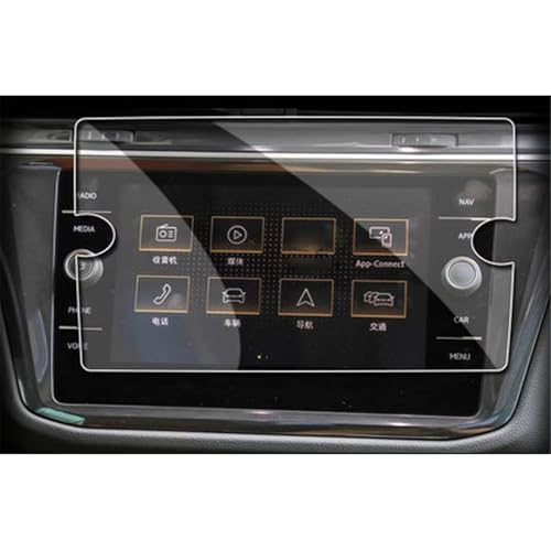 Film protecteur d'écran haute clarté en verre 9H pour écran LCD VW Tiguan