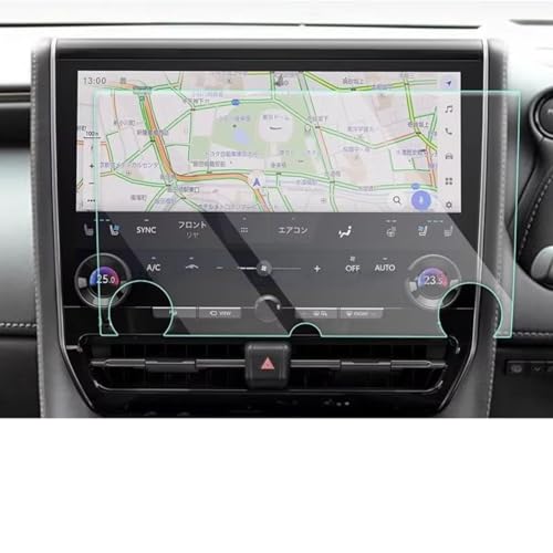 Écran de navigation GPS Toyota Alphard évitez rayures avec ce verre