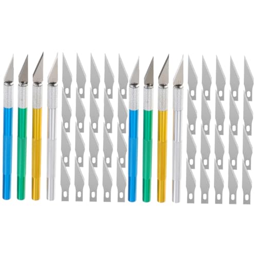 OSALADI Juego De 8 Cuchillas Para Buril Para Manualidades Herramientas De Corte Para Papel Para Artes Y Manualidades Herramientas De Corte Para Modelos