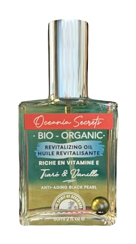 Huile Sublimante précieuse à la Perle Noire et vitamine E naturelle d'exception