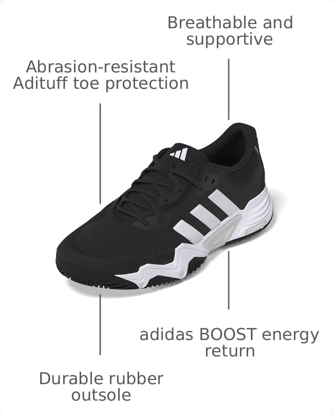 Image of Adidas Mens Solematch Control 2 Tennis Shoes