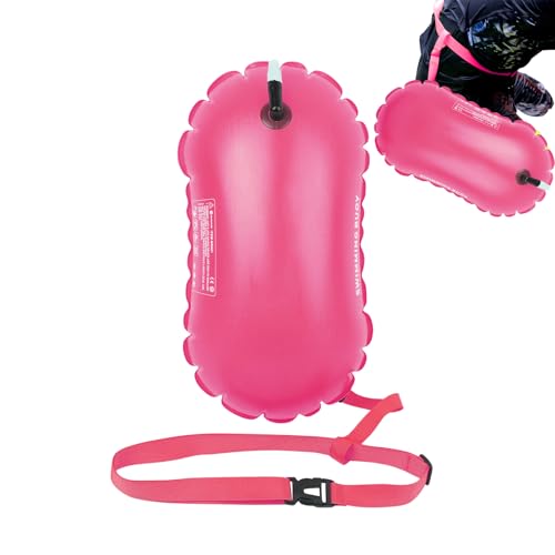 de Natación | Flotador Impermeable para Aguas Abiertas,Accesorios De Natación Alta Visibilidad para Triatletas Piragüistas Buceadores Nadadores En