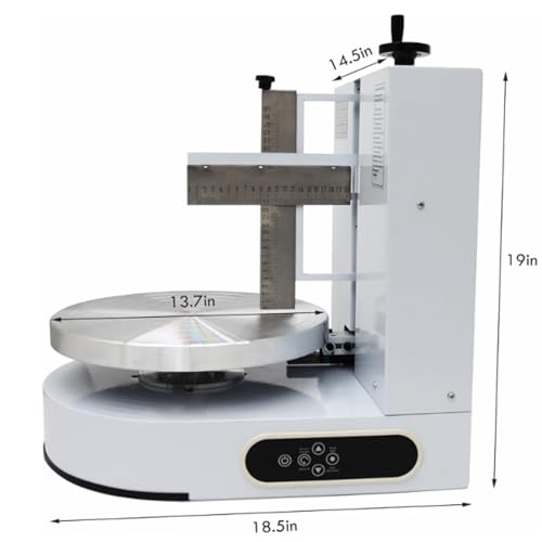 Automatische Kuchenglasur-Maschine – Creme-Dekorationsstreuer und Glättungswerkzeug für Kuchen – ideal für Konditoreien und Häuser