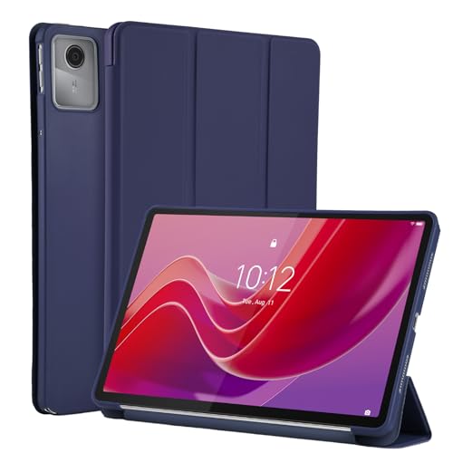 WD&CD Cuero Funda Compatible para Lenovo Tab M11, 11 Pulgadas, Protector Compatible con Lenovo Tab...