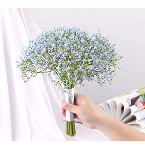 Bouquet de fleurs artificielles gypsophile fausse plante pour cadeau DIY
