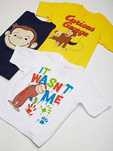Curious George Boys' Boys Assorted T-Shirt 3-Pack No 12