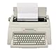 Olympia - Schreibmaschine Olympia Carrera de Luxe MD - Elektronische Schreibmaschine mit Korrekturspeicher - inkl. Farbband - Schriftgröße 10-15 - Automatischer Papiereinzug