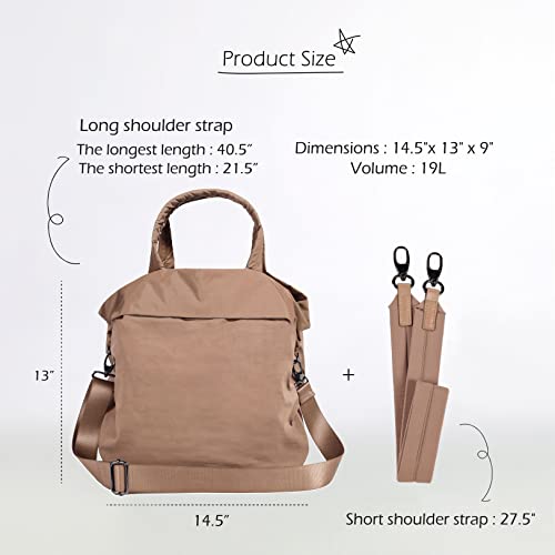 Image of ODODOS Multi Hobo Bags 2.0 with 2 Straps for Women, Totes Handbags, Crossbody Shoulder Bags