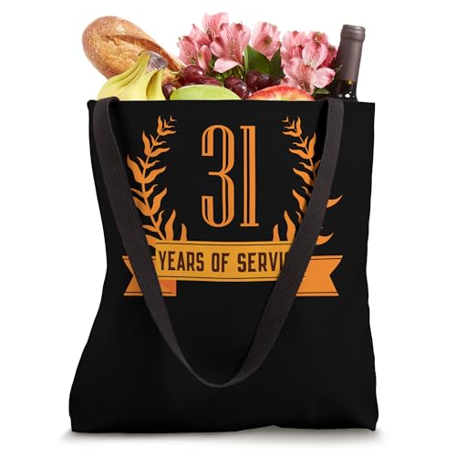 Bolso tote para celebrar 31 años de servicio laboral miniatura 4