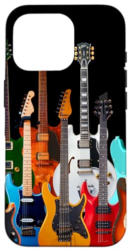 Camisa de guitarra eléctrica Let's Rock Guitarists Gift Rock & Roll Carcasa para iPhone 16 Pro