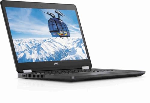 Latitude E5470 14" Laptop, Intel Core i7 6600U to 2.6GHz, 16 GB RAM, 256 GB SSD, Windows 10 Pro (Renewed) - Dell Dell Latitude E5470