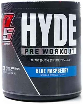 Pro Supps Hyde Pre-Workout Powder 30 Servings - 292g (Blue Raspberry)