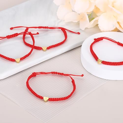 Pulsera ajustable inicial con cuerda trenzada para mujer y hombre miniatura 7