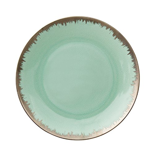 Aura Sea Glass Charger 12.25 in w miniatura 1