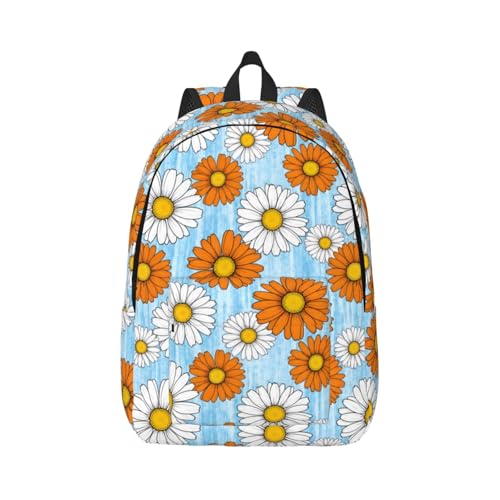 Sac bandoulière 17,7 pouces et sac à dos tendance à fleurs pour femme